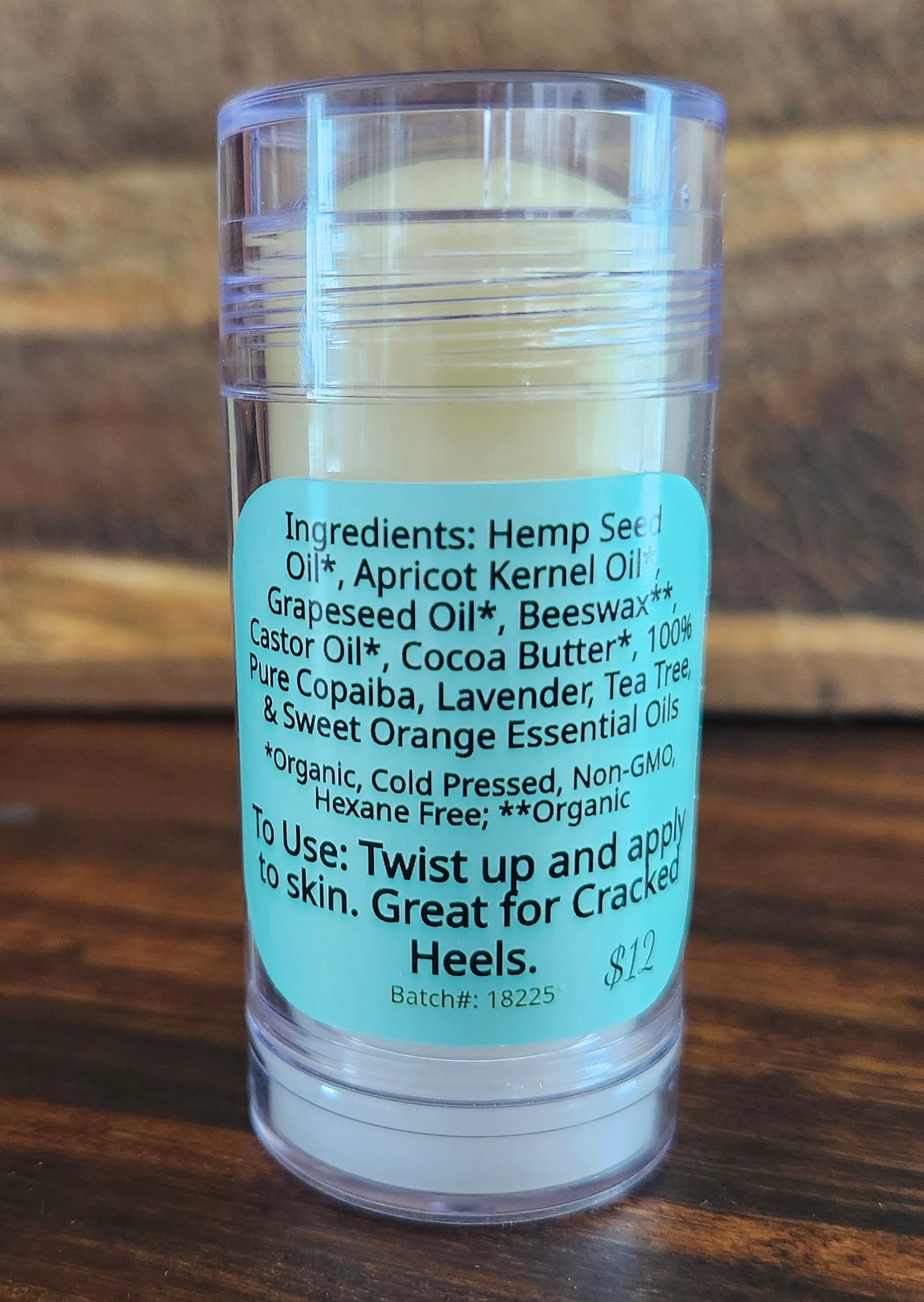 Sensitive Skin & Cracked Heels Lotion Bar (AKA Copaiba, Lavender, etc...)