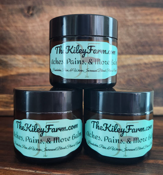 TheKileyFarm.com's Aches, Pains, & More Balm