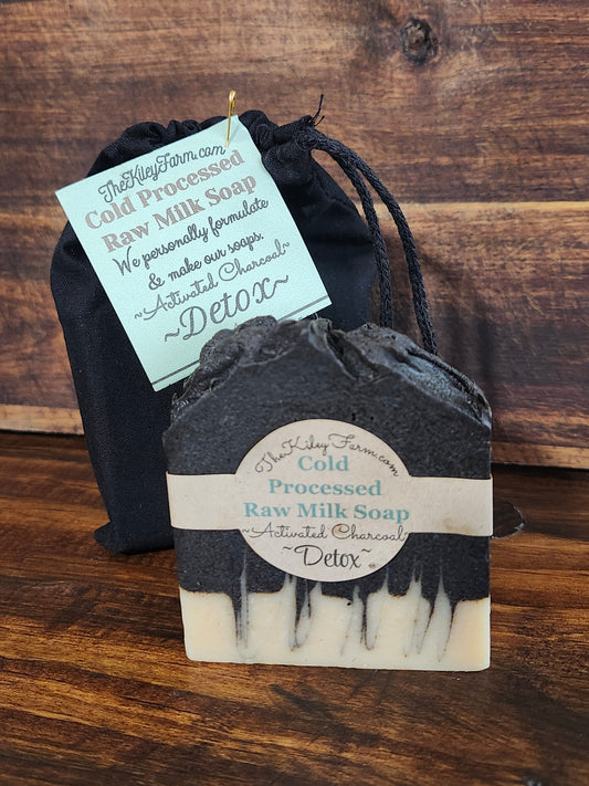 Detox Soap Bar - Activated Charcoal