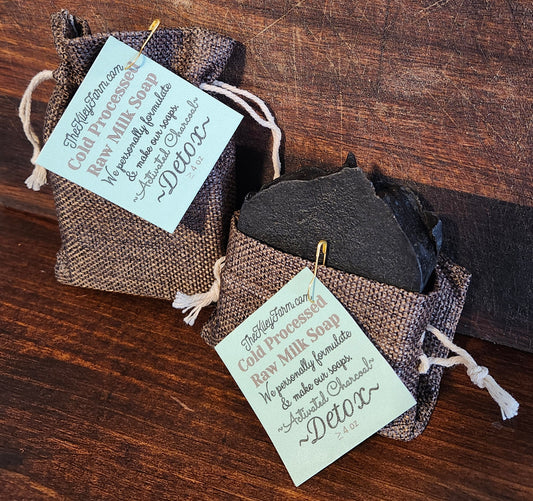 Detox Soap Bar - Activated Charcoal
