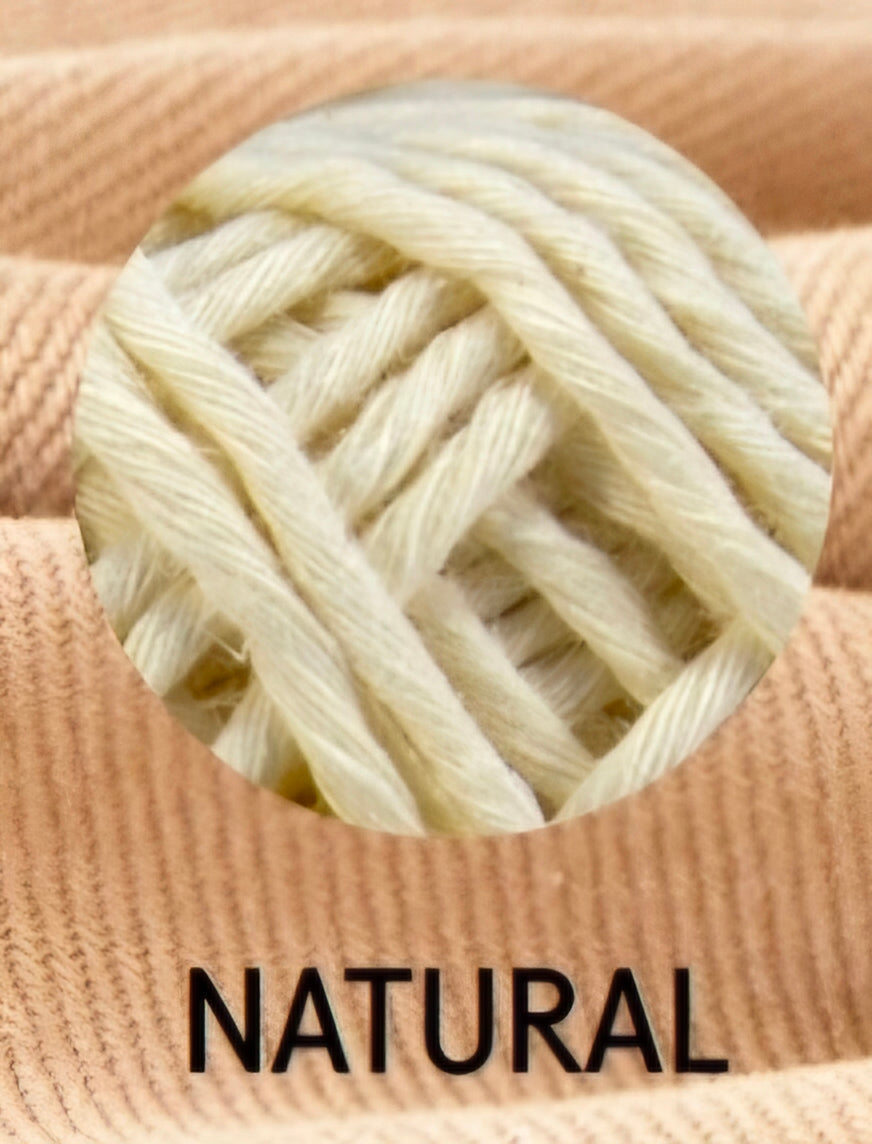 Custom Hand-Knit Hemp Cotton Spa Headband – Adjustable Button Hair Wrap