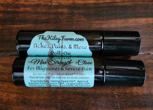TheKileyFarm.com's Aches, Pains, & More Roll-On