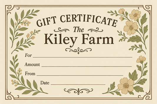 the gift certificate image without farm animals
